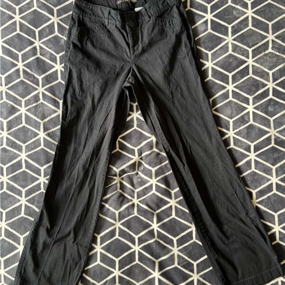 Dockers Classic Black Trousers